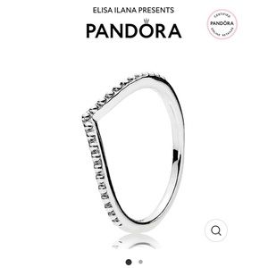 Pandora size 5 silver ring